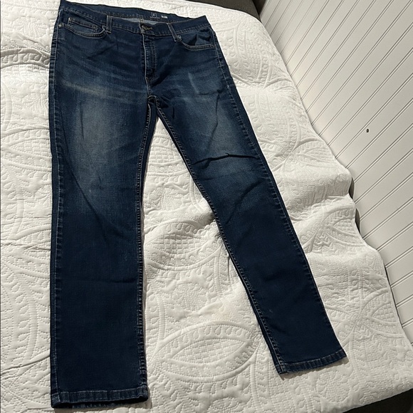 George Men's Dark and Light Blue Slim Jeans Sz:36x32 (3 pairs) - Picture 12 of 15